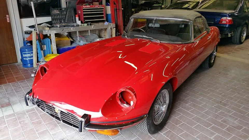 e type jaguar restoration