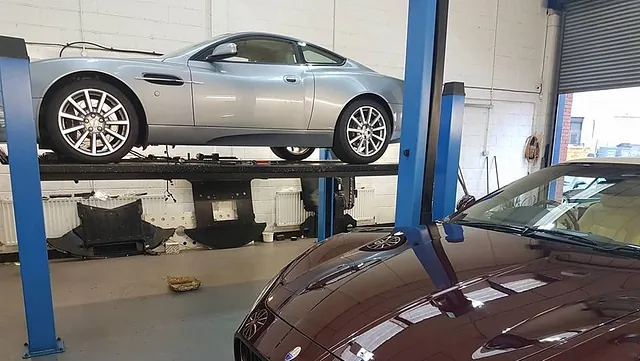 Inside our garage