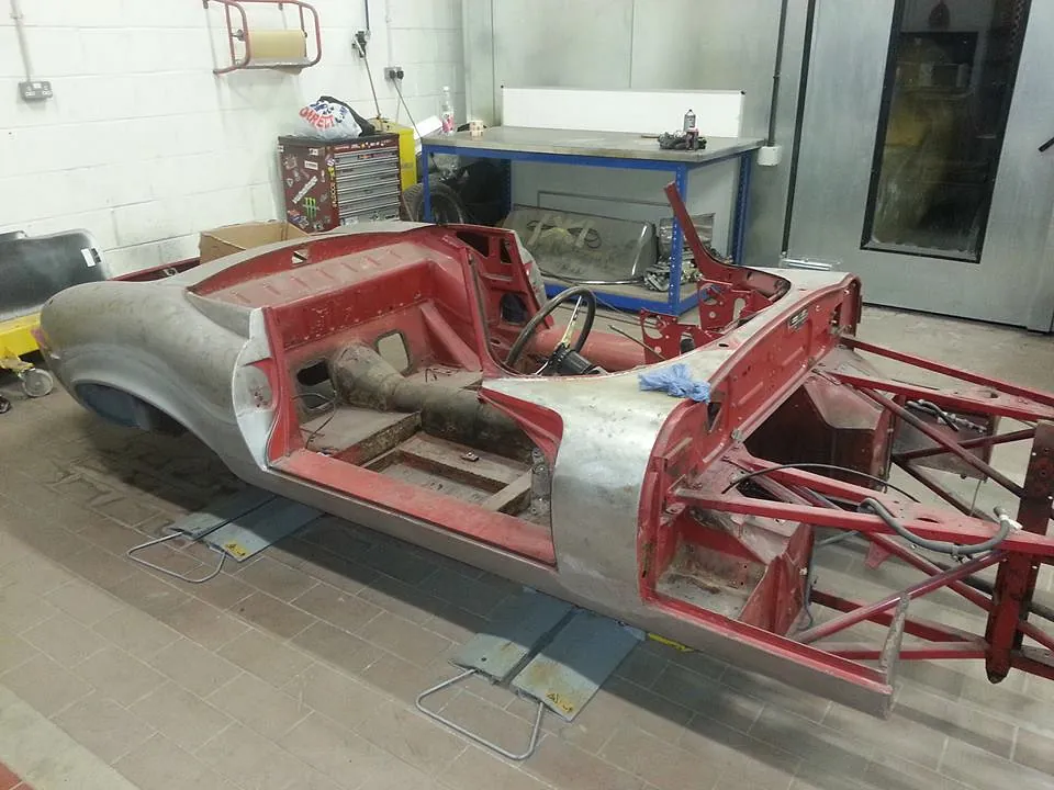 e type jaguar restoration