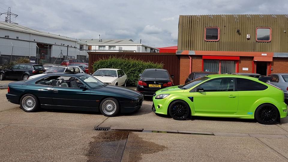 A range of customer cars